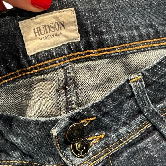 Hudson Jeans Dark Blue Denim Size 28 - Picture 3 of 8
